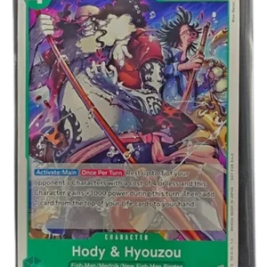 One Piece Card Hody & Hyouzou P-062 English Promo - Sealed