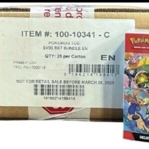 Pokemon Scarlet & Violet Journey Together 25 BOX BOOSTER BUNDLE CASE Sealed
