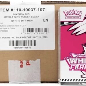 Pokemon TCG SV10.5 White Flare Elite Trainer Box *Sealed Case*
