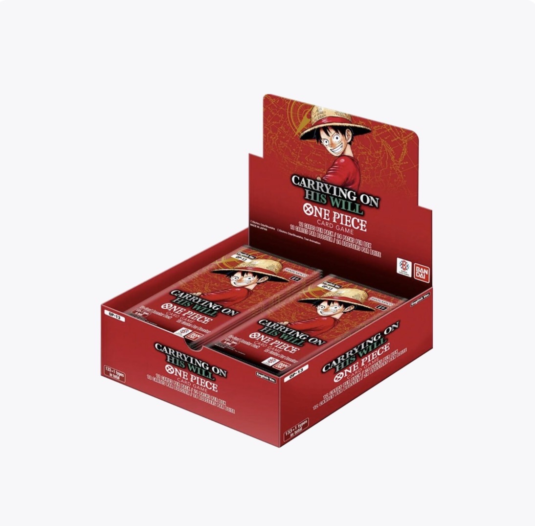 Screenshot Carrying On His Will Booster Box – Carrying On His Will (OP13