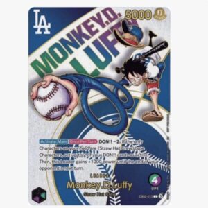 Monkey.D.Luffy (010) (Dodgers x ONE PIECE) – One Piece Promotion Cards (OP-PR) One Piece Promotion Cards