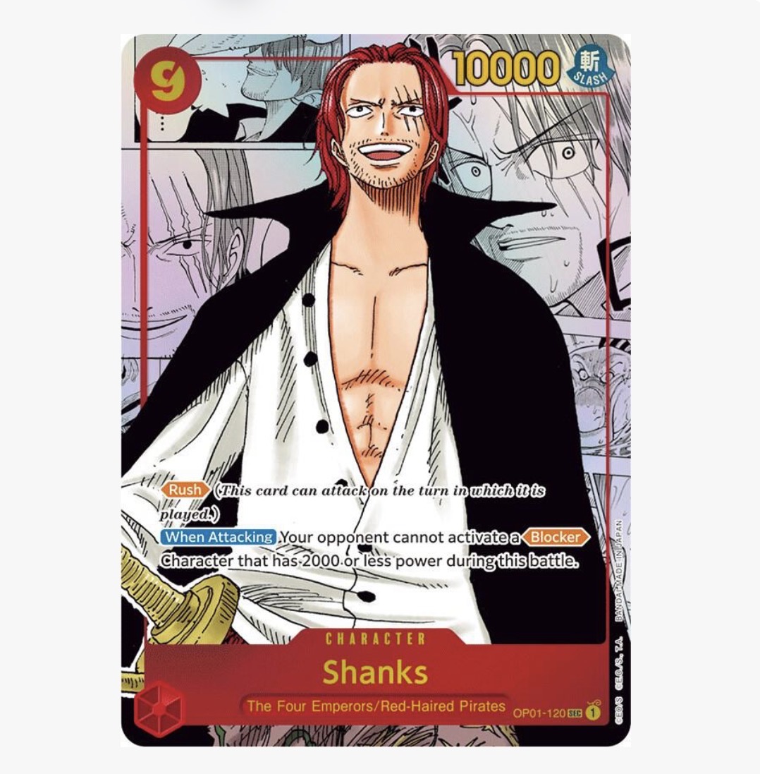 Screenshot Shanks (Parallel) (Manga) (Alternate Art) – Romance Dawn (OP01) Romance Dawn